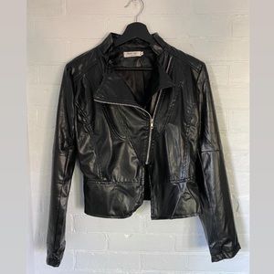 Pleather jacket